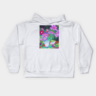 Spring Flowers Kids Hoodie